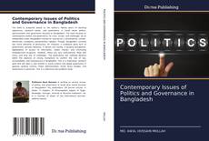Portada del libro de Contemporary Issues of Politics and Governance in Bangladesh