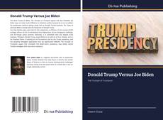 Donald Trump Versus Joe Biden kitap kapağı
