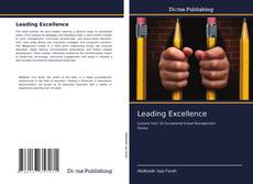 Portada del libro de Leading Excellence
