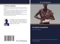 Borítókép a  La devise congolaise - hoz