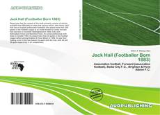 Portada del libro de Jack Hall (Footballer Born 1883)