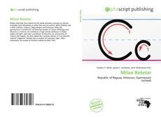 Обложка Milan Rešetar