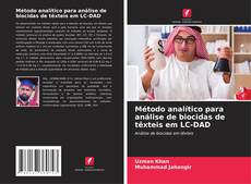 Capa do livro de Método analítico para análise de biocidas de têxteis em LC-DAD 