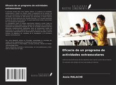 Capa do livro de Eficacia de un programa de actividades extraescolares 