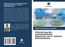 Buchcover von Erforschung des antimikrobiellen Potenzials von P. amarus-Pflanzenteilen