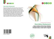 Bookcover of Henriikka Hietaniemi