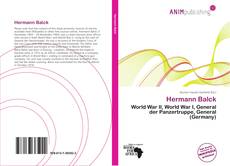 Capa do livro de Hermann Balck 