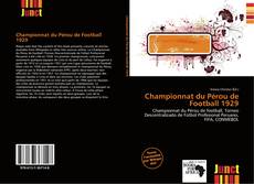 Copertina di Championnat du Pérou de Football 1929