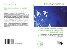 Обложка Championnat du Pérou de Football 1934