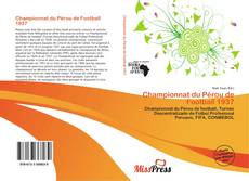 Portada del libro de Championnat du Pérou de Football 1937