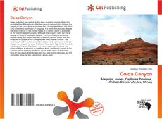 Capa do livro de Colca Canyon 