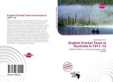 Buchcover von English Cricket Team in Australia in 1911–12