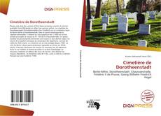 Copertina di Cimetière de Dorotheenstadt