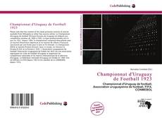 Portada del libro de Championnat d'Uruguay de Football 1923