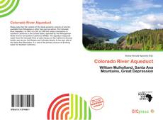 Copertina di Colorado River Aqueduct