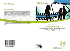 Bookcover of Howard Lang