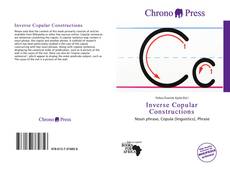 Bookcover of Inverse Copular Constructions