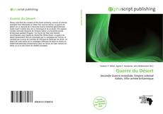Guerre du Désert的封面