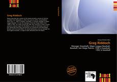 Portada del libro de Greg Riddoch