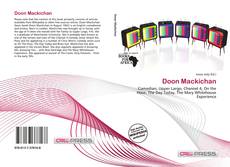 Couverture de Doon Mackichan