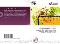 Portada del libro de Joseph Park Babcock