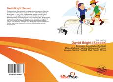 Capa do livro de David Bright (Soccer) 