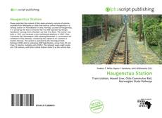 Portada del libro de Haugenstua Station