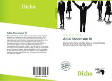 Couverture de Adlai Stevenson III