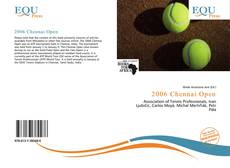 Bookcover of 2006 Chennai Open