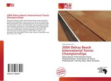 2006 Delray Beach International Tennis Championships的封面