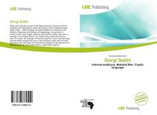 Bookcover of Gorgi Sobhi