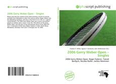 Portada del libro de 2006 Gerry Weber Open – Singles