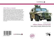 Portada del libro de Albert Bates (criminal)