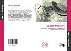 Buchcover von Duncan Meadows