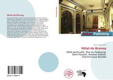 Bookcover of Hôtel de Brunoy