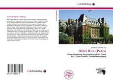 Portada del libro de Hôtel Ritz (Paris)
