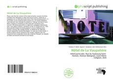 Обложка Hôtel de La Vaupalière