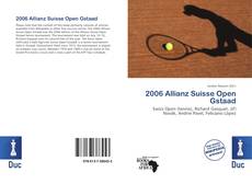 Bookcover of 2006 Allianz Suisse Open Gstaad