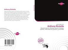 Buchcover von Anthony Ricketts