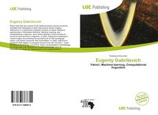 Bookcover of Evgeniy Gabrilovich