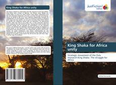 Portada del libro de King Shaka for Africa unity