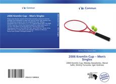 Capa do livro de 2006 Kremlin Cup – Men's Singles 