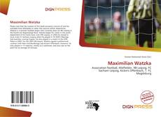 Buchcover von Maximilian Watzka