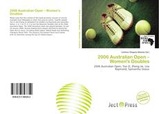 Bookcover of 2006 Australian Open – Women's Doubles