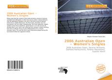 Bookcover of 2006 Australian Open – Women's Singles