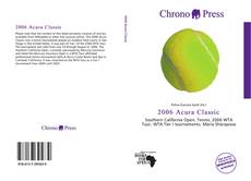2006 Acura Classic kitap kapağı