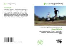 Portada del libro de David Clyde