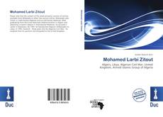 Mohamed Larbi Zitout kitap kapağı