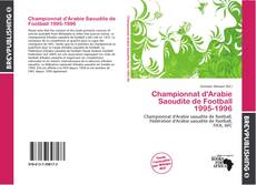 Buchcover von Championnat d'Arabie Saoudite de Football 1995-1996