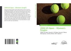 Couverture de 2006 US Open – Women's Singles